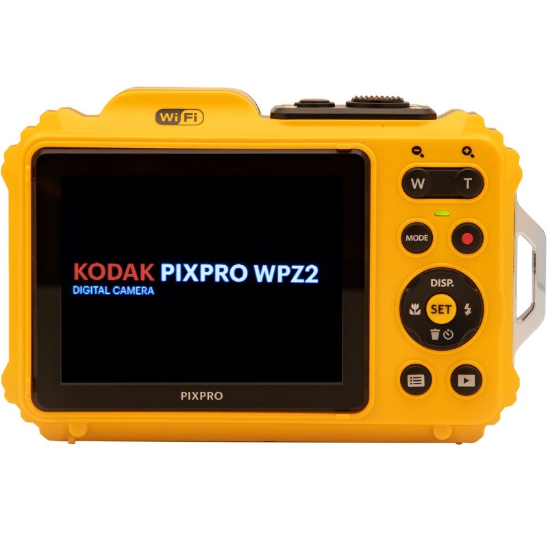 Kodak WPZ2 Αδιάβροχη Ψηφιακή Κάμερα Κίτρινη, με εξτρά μπαταρία και κάρτα 16GB